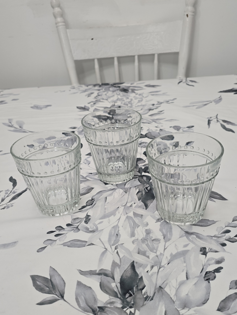 Anchor Hocking Set Of 2 Olivia Isabella Glass Tumblers